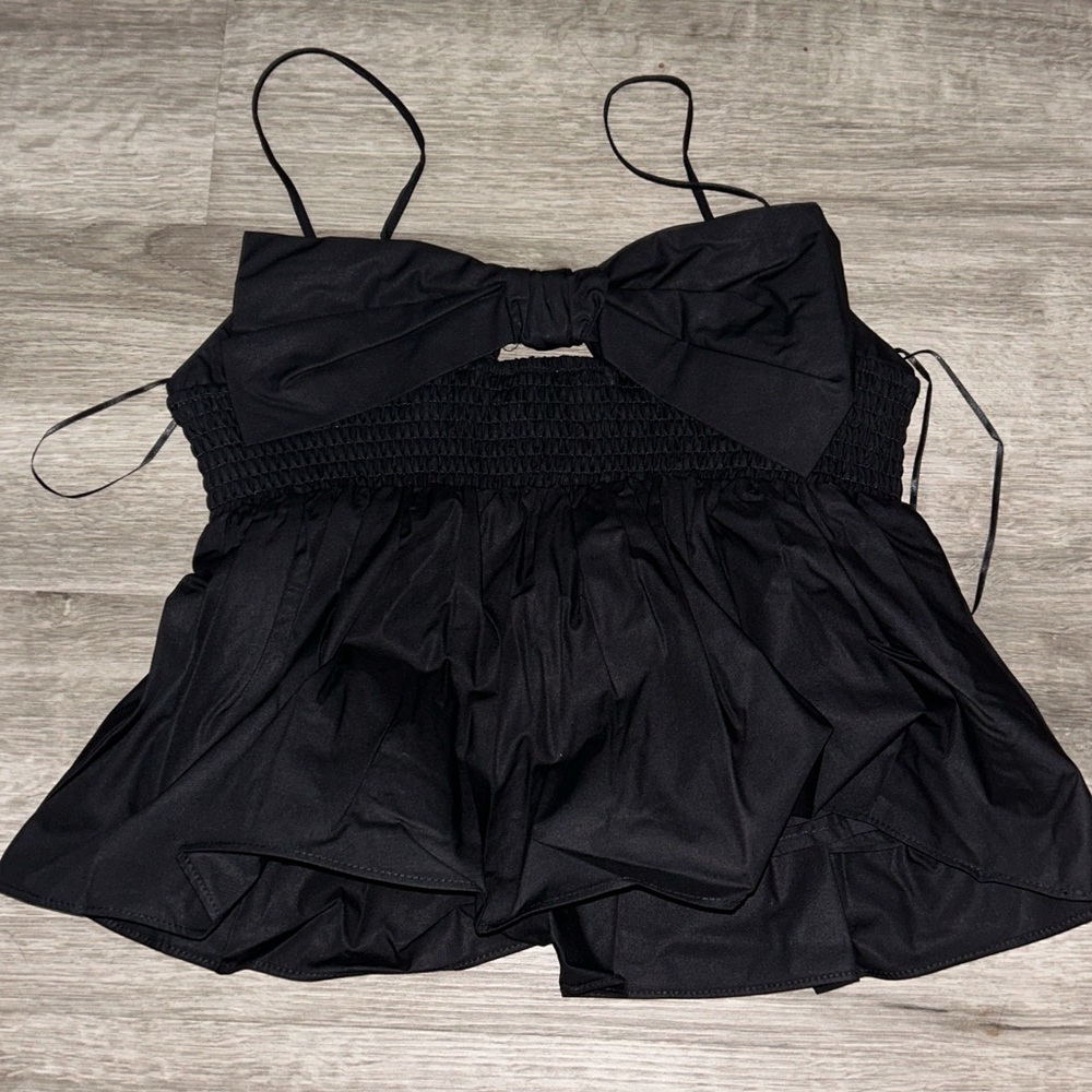English Factory BOW PEPLUM TOP - Picture 10 of 16